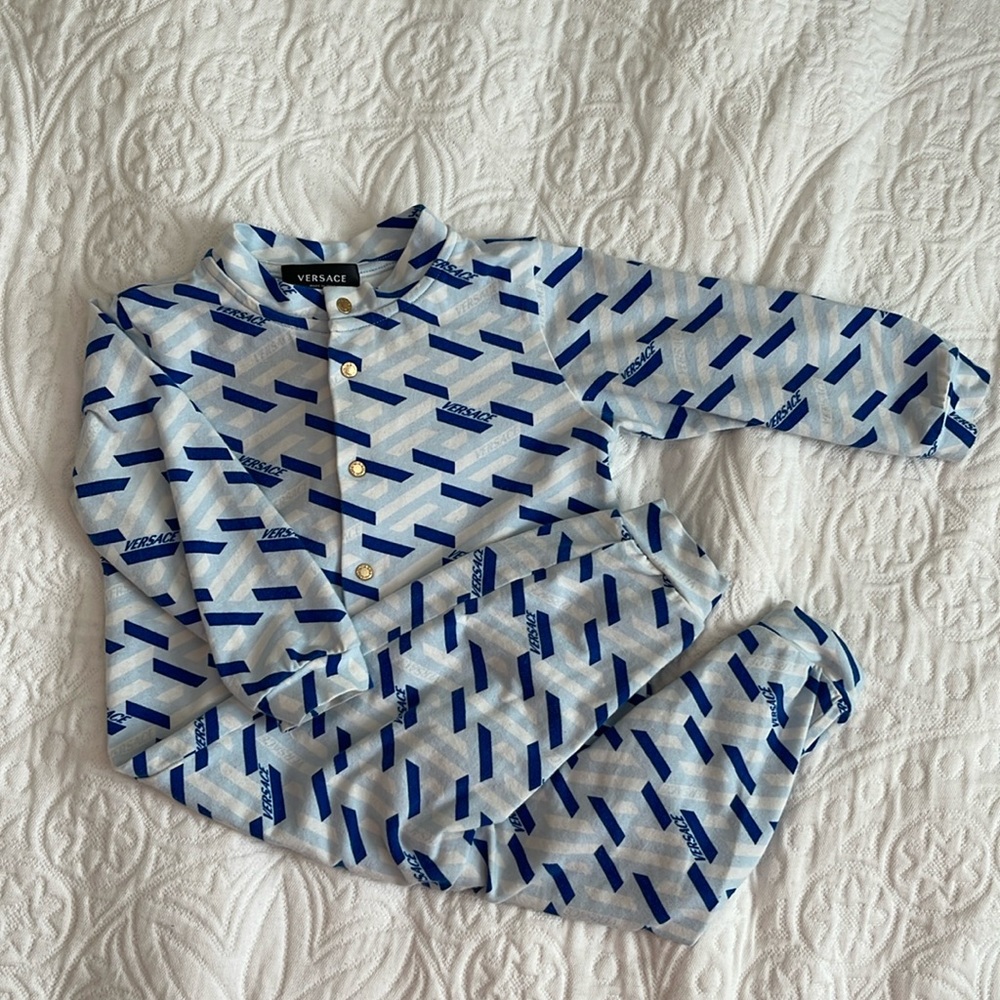 Baby Boy Versace Play Suit with box
